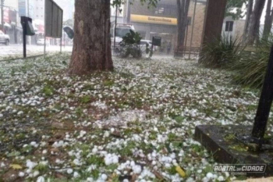 Tempestade e granizo podem atingir Andradas nesta sexta-feira