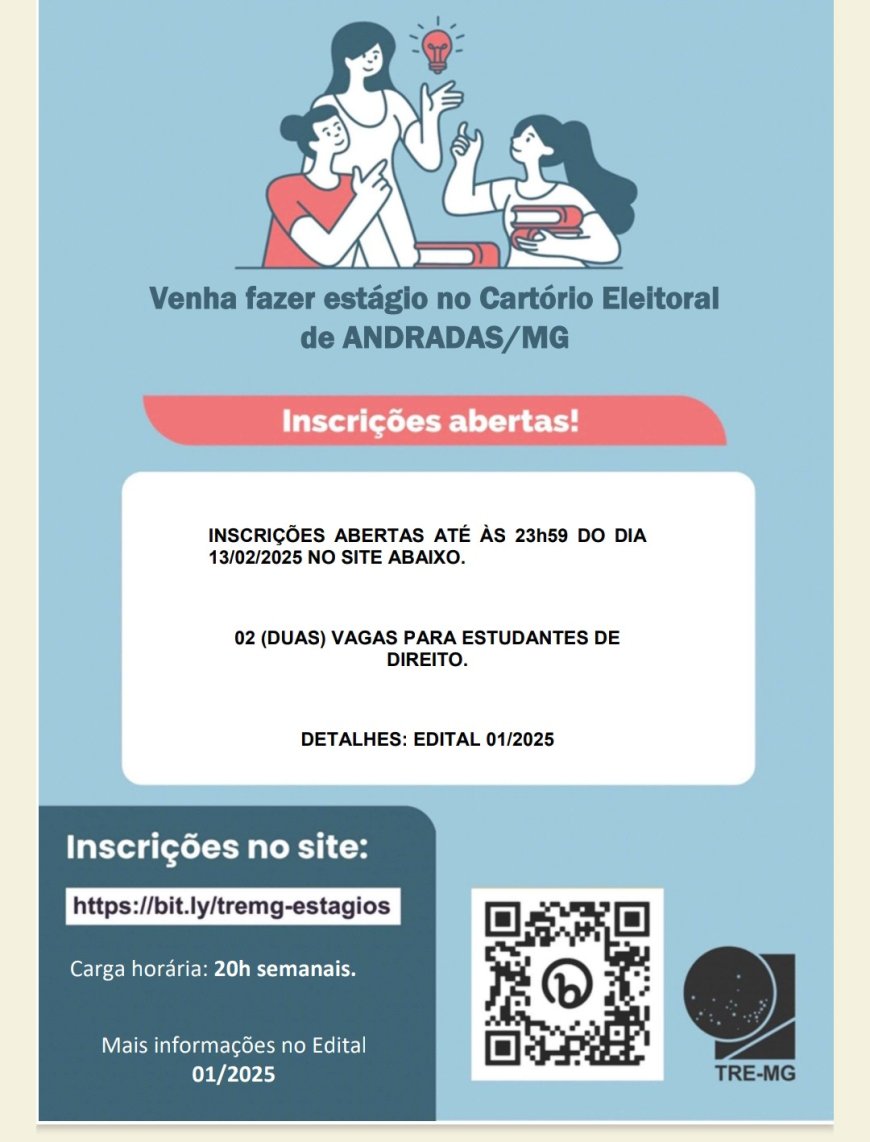 Vaga de estágio