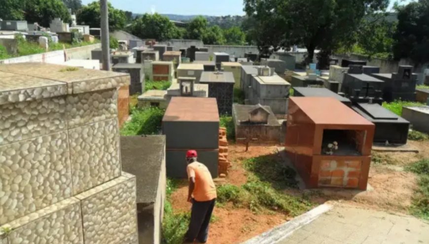 MG: túmulos de cemitério são violados e um crânio é furtado em Divinópolis