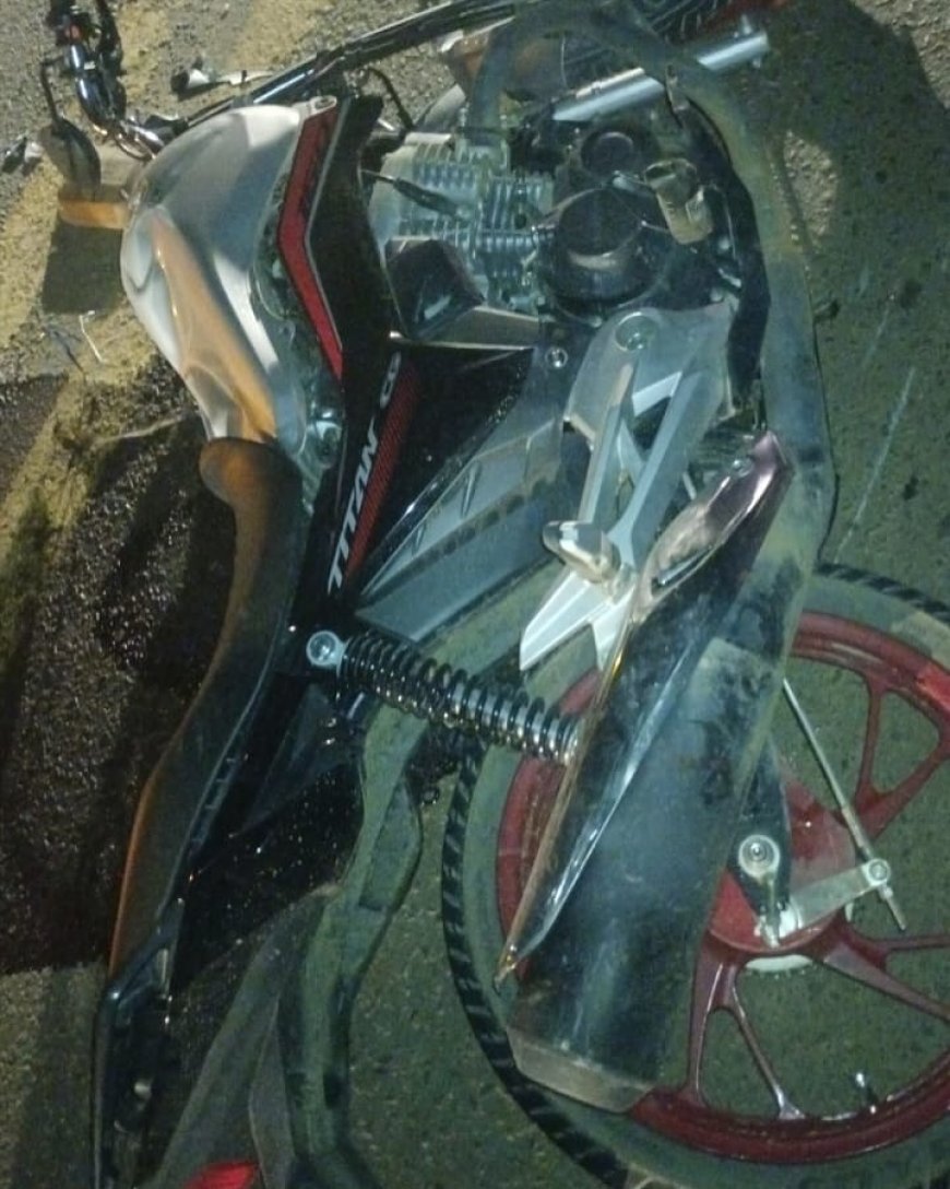 JOVEM DE 19 ANOS MORRE EM GRAVE ACIDENTE NA MG-455, EM ANDRADAS