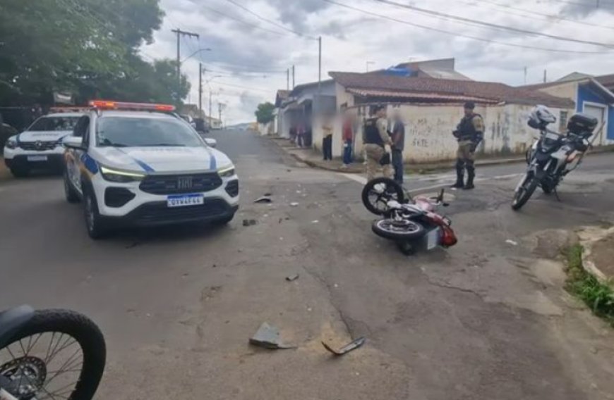 Perseguição policial termina em acidente na Vila Santa Rita, em Andradas