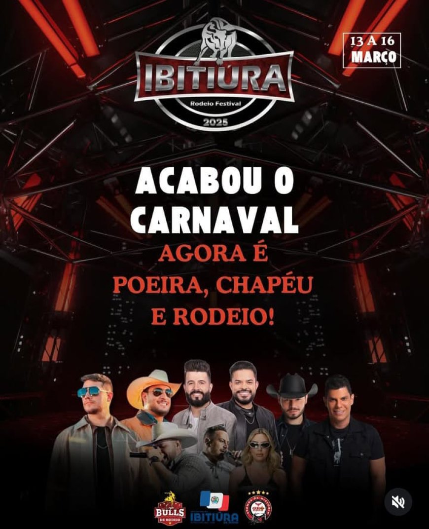 Agenda Cultural: Rodeio em Ibitiúra