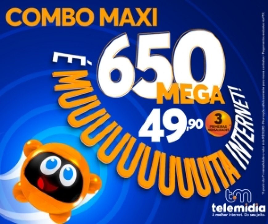 SUA INTERNET COM MUITO MAIS VELOCIDADE