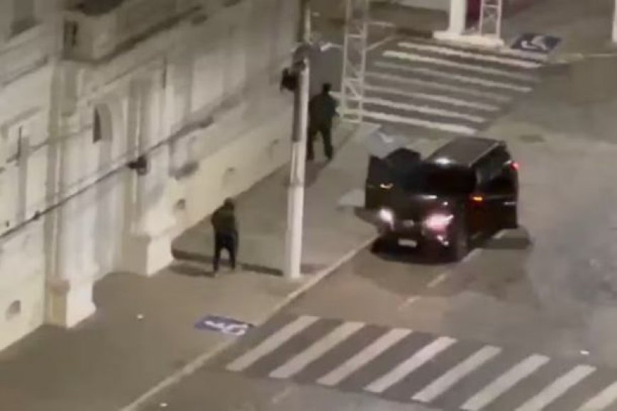 Criminosos assaltam agência bancária e atacam quartel da PM em Guaxupé