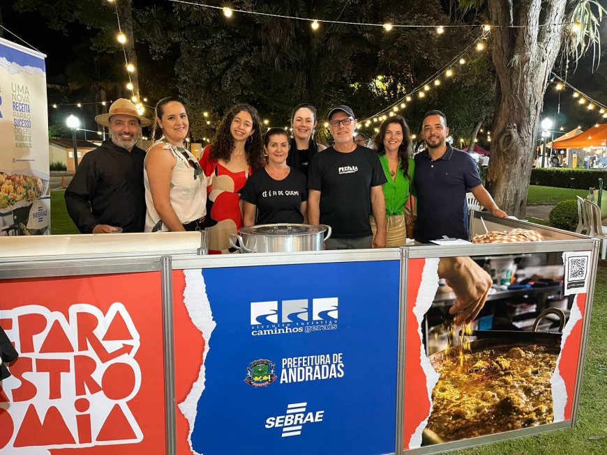 Gastronomia e cultura de Andradas ganham espaço na 20ª Flipoços com lançamento de e-book