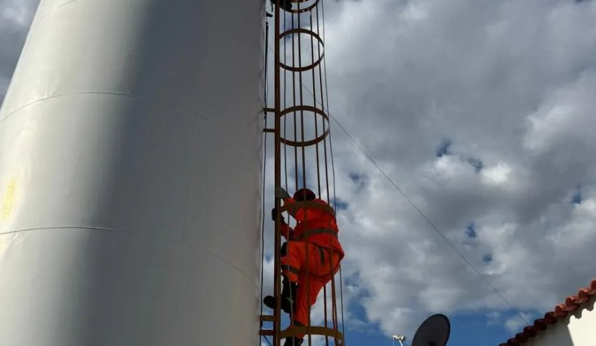 Trabalhador é resgatado de reservatório em Andradas após inalar gases tóxicos durante pintura