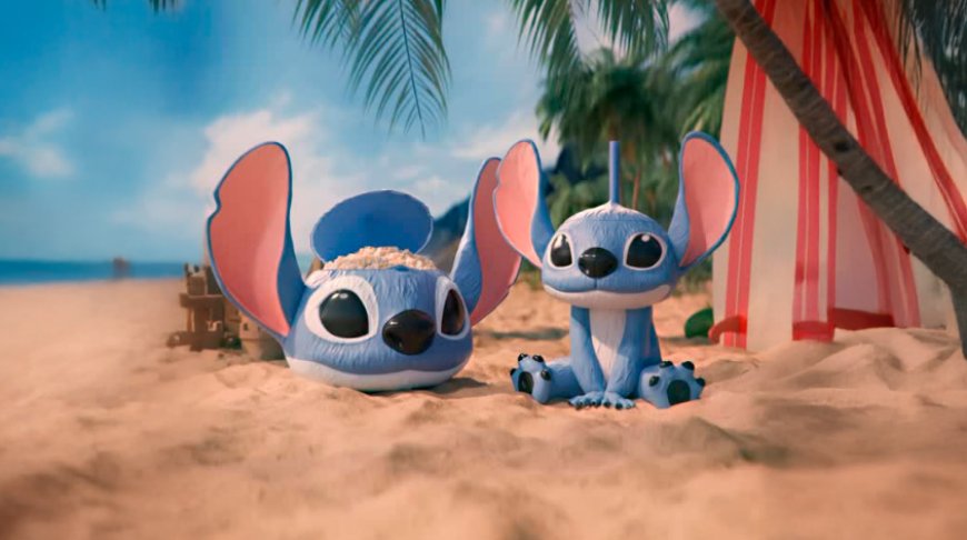 Cinemark apresenta coleção especial com balde e copo temáticos de “Lilo & Stitch”