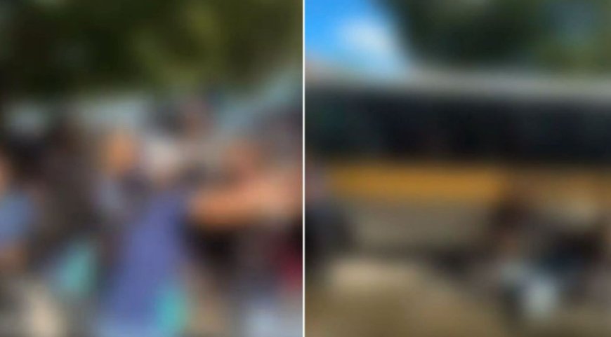 Briga generalizada na porta de escola termina com adolescente no hospital em BH