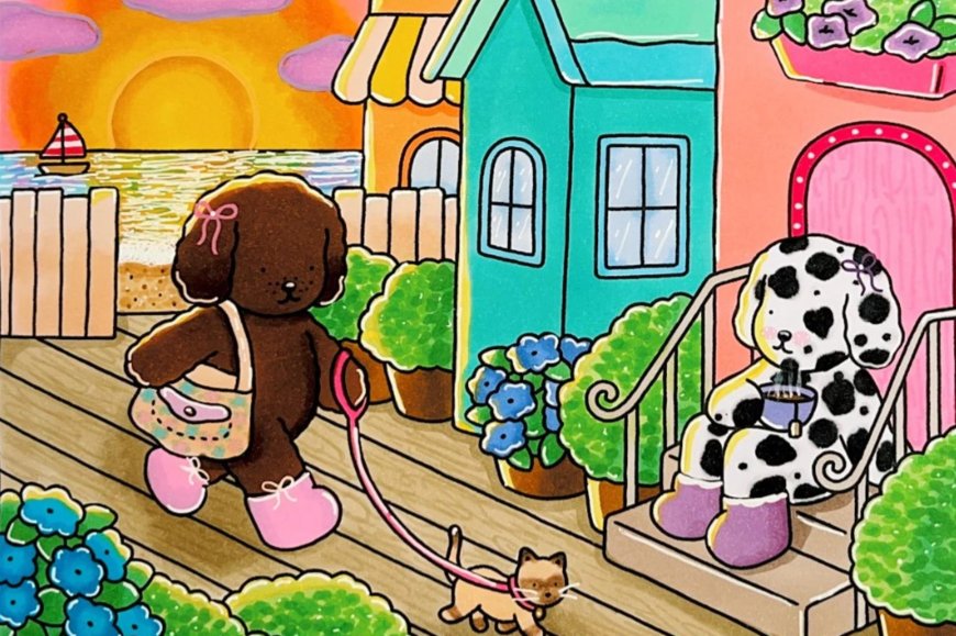 Bobbie Goods: livros de colorir que ajudam contra ansiedade e vício  em telas