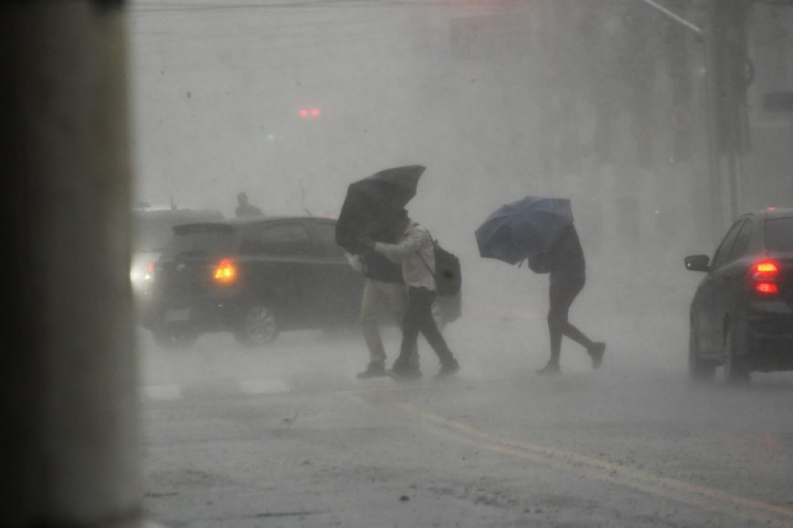 Inmet emite alerta de chuvas intensas para Andradas