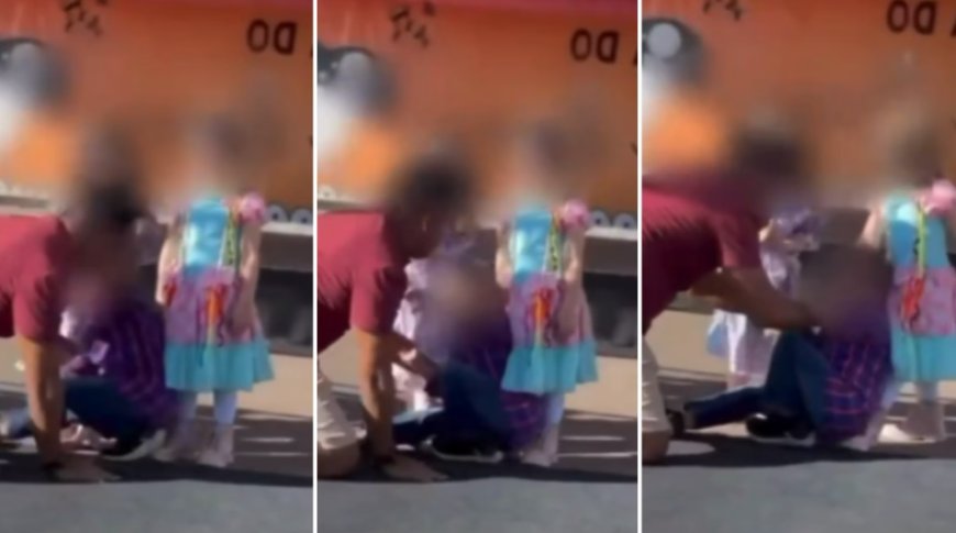 Homem invade palco e agride criança de 4 anos em festa junina
