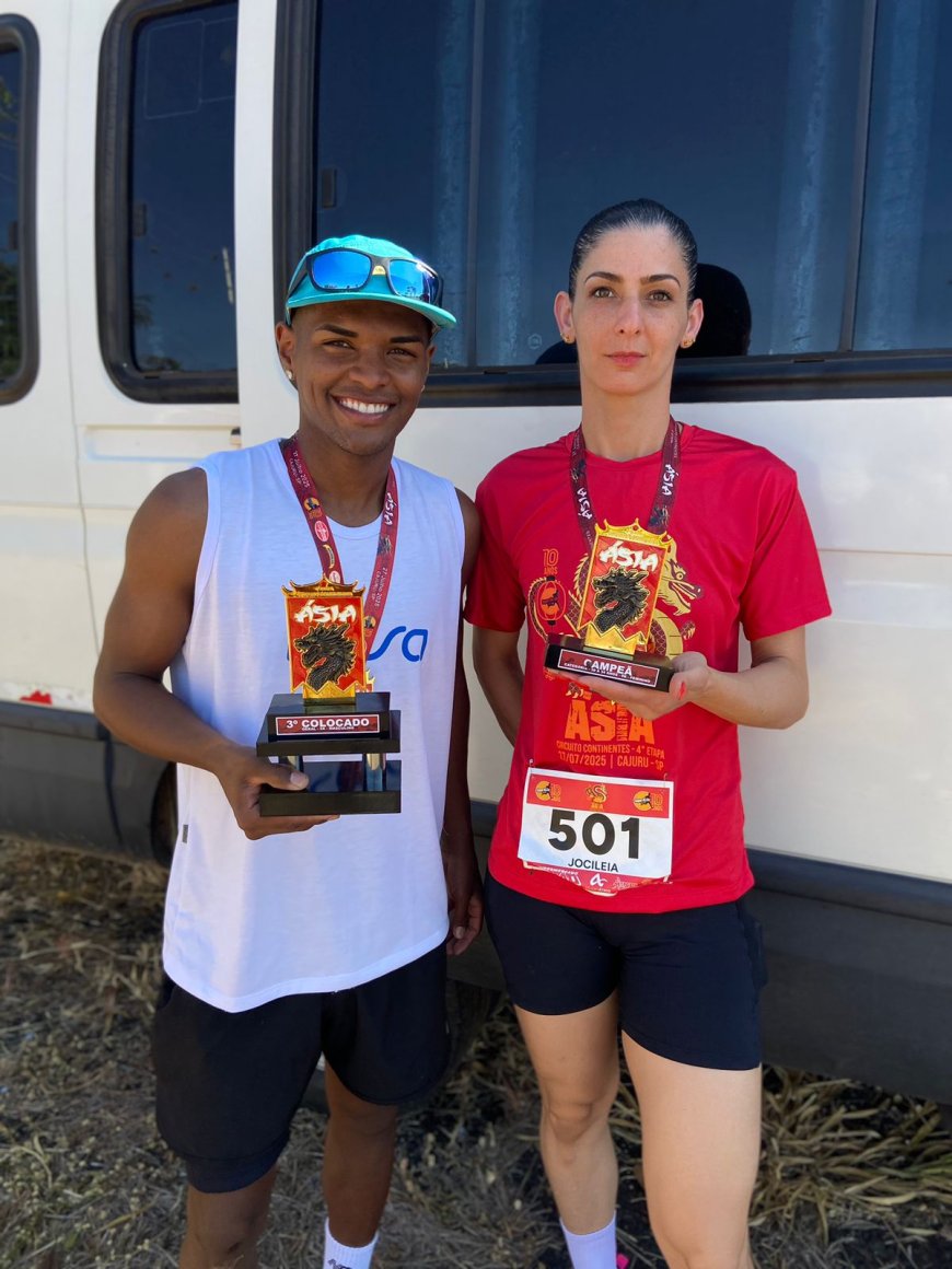 Atletas de Andradas brilham na corrida “Circuito Continentes – Etapa Ásia” em Cajuru (SP)