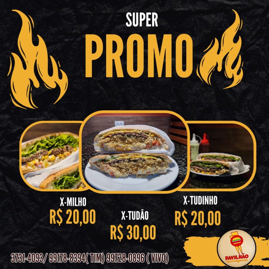 LANCHE DA NOITE - PAVILHÃO