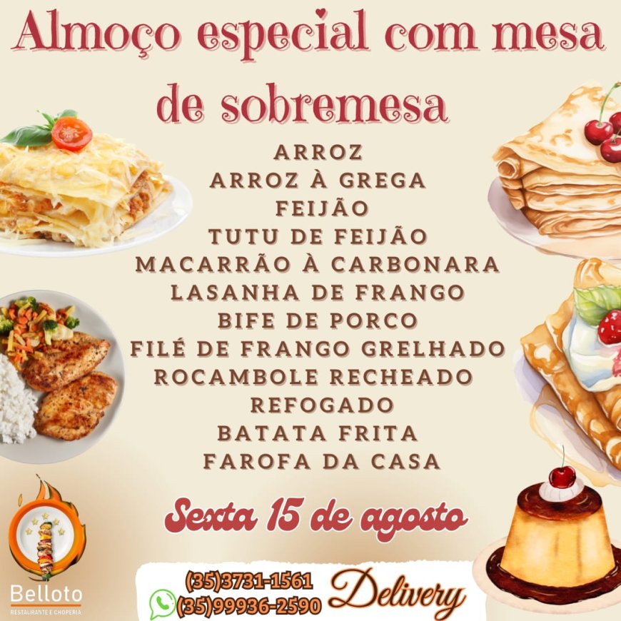 PRATO DO DIA - BELLOTO