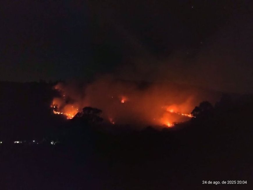 Incêndios atingem áreas rurais de Andradas e causam prejuízos a produtores