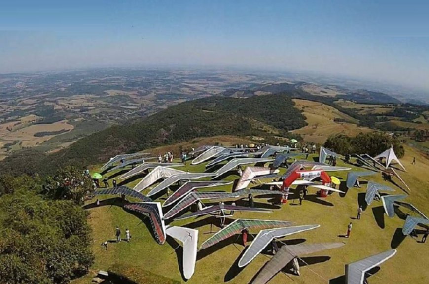 Pico do Gavião, em Andradas, vai receber Campeonatos de Asa Delta