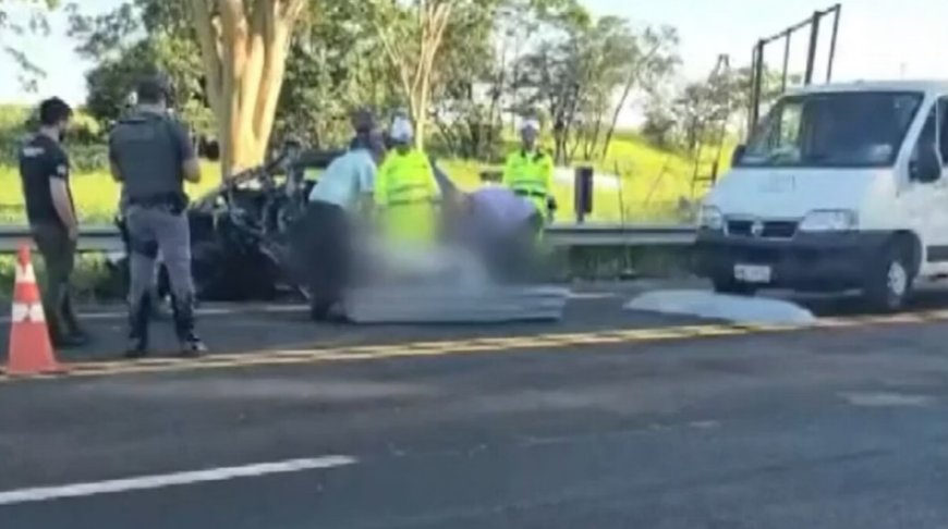 Suspeito de matar ex morre horas depois em acidente em Araraquara