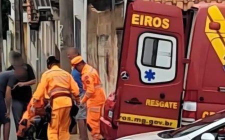 Homem de 64 anos é atingido por veículo sem condutor na região