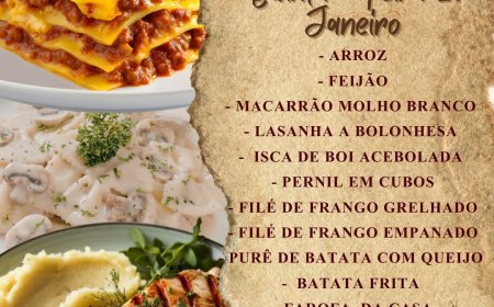 Cardápio quinta-feira 22/01 Espetinhos Belloto