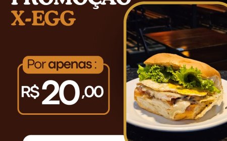 Promoção Quinta-Feira 26/02 Pavilhão Restaurante e Hamburgueria