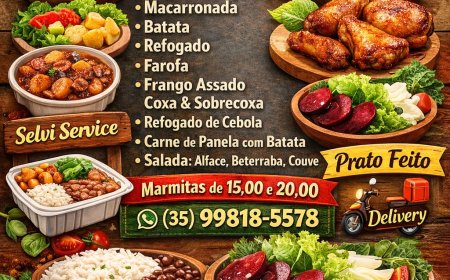 Cardápio segunda-feira 02/03 Restaurante Parmezani & Lima