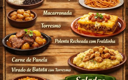 Cardápio terça-feira 03/03 Restaurante Parmezani & Lima