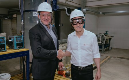 Meteoric recebe governador Romeu Zema em visita à planta piloto do Projeto Caldeira