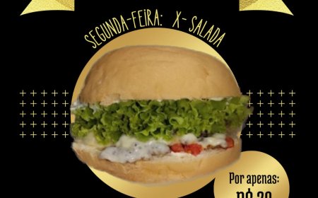 Promoção Segunda-Feira 06/04 Pavilhão Restaurante e Hamburgueria