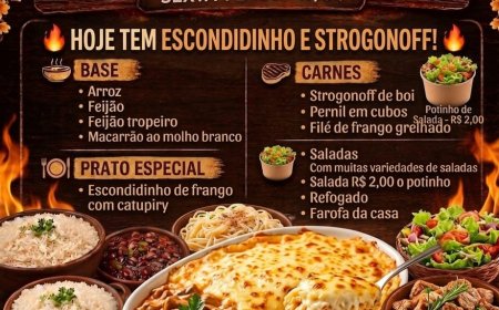 Cardápio Sexta-Feira 17/04 Espetinho Belloto