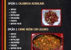 Cardápio quarta-feira 13/05 Pavilhão Restaurante e Hamburgueria