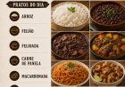 Cardápio quarta-feira 13/05 Restaurante Parmezani & Lima