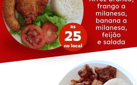 Prato do Dia e Prato Fit Restaurante Taverna